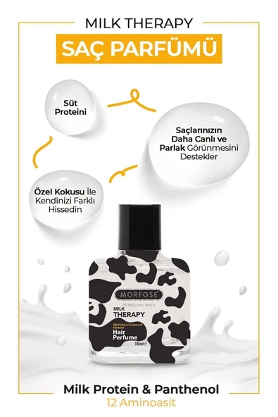 MORFOSE Milk Therapy Saç Parfümü 100 ml - Resim 2