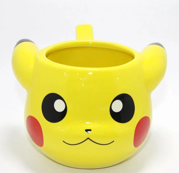 Pokemon Pikachu 3d Kabartmalı Karakter Tasarımlı Kupa Bardak Alk4549 ürün görseli 1
