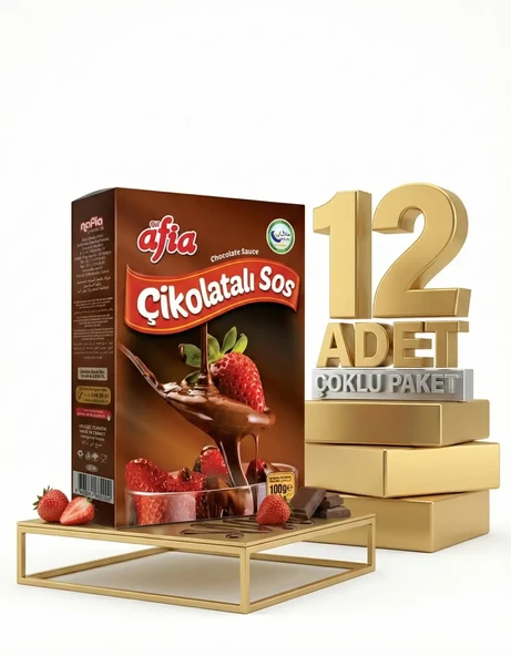 Afia Çikolatalı Sos 12x100 Gr - Resim 2