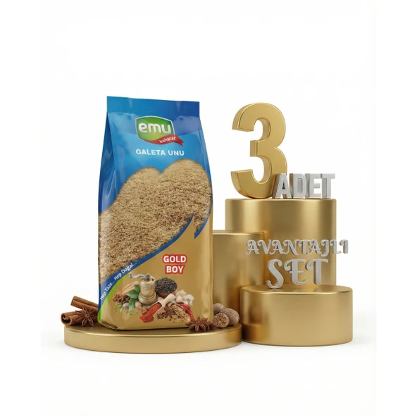 Emu Galeta Unu 3x250 Gr ürün görseli 1