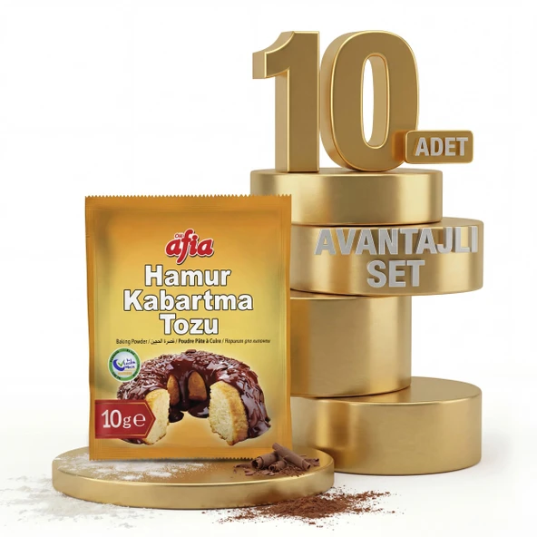 Afia Hamur Kabartma Tozu Poşet 10x10lu ürün görseli 1