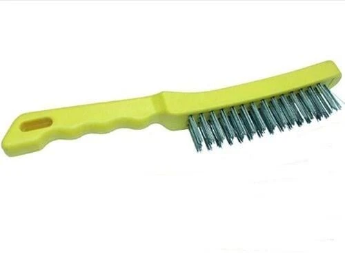 Hawk 3 Sıra Çelik Telli Plastik Saplı El Tipi Fırça Ø 0.35 mm -12 Adet ürün görseli 1