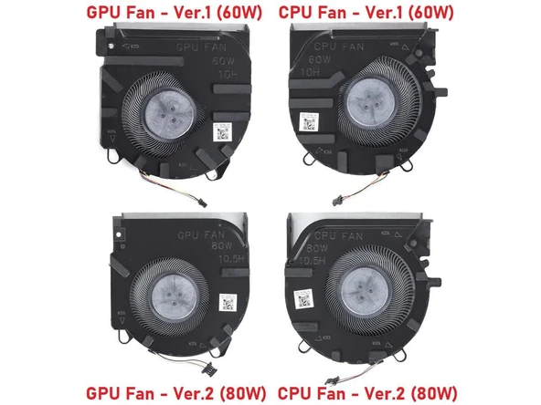 Hp Victus 16-d0000 Gaming Notebook Fan / CPU Fan - Ver.2 (80W) ürün görseli 1