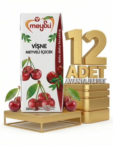 Meysu Nektar Vişne 12x200 Ml ürün görseli 1