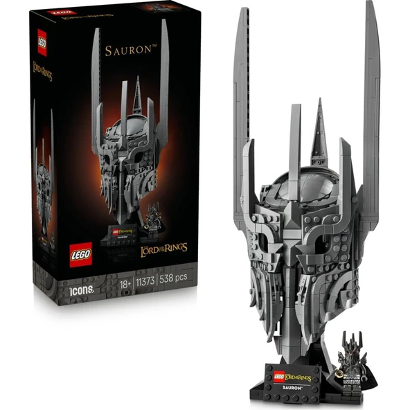 LEGO 11373 Icons Yüzüklerin Efendisi: Sauron'un Miğferi ürün görseli 1
