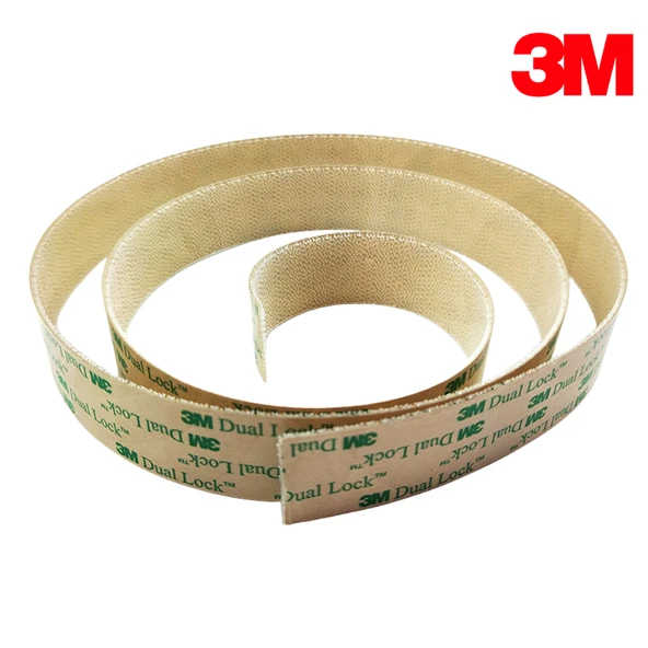 SJ4570 Şeffaf Cırt Dual Lock Yapışkanlı Cırt 1000 Kez Açılıp Kapanabilir 25mm x 75cm ürün görseli 1