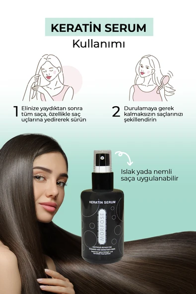 Morfose Keratin Saç Serumu 75 Ml - Resim 3