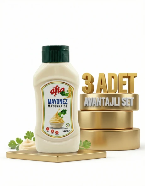Afia Mayonez 3x500 Gr - Resim 2