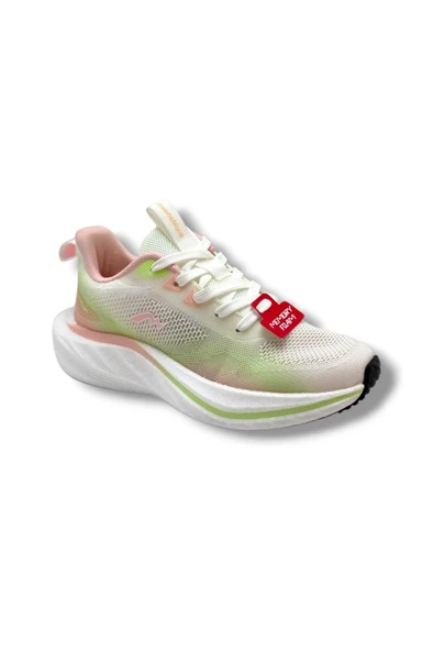 Owndays 6401-26 Anorak Memory Foam Kadın Sneaker Beyaz Yeşil ürün görseli 1