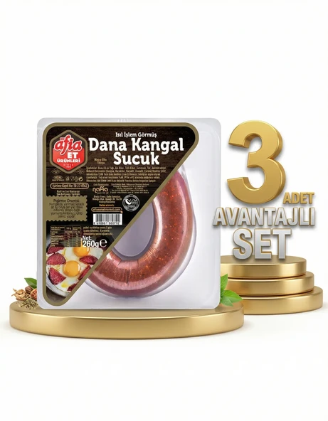 Afia Et Sucuk 3x260 Gr - Resim 2