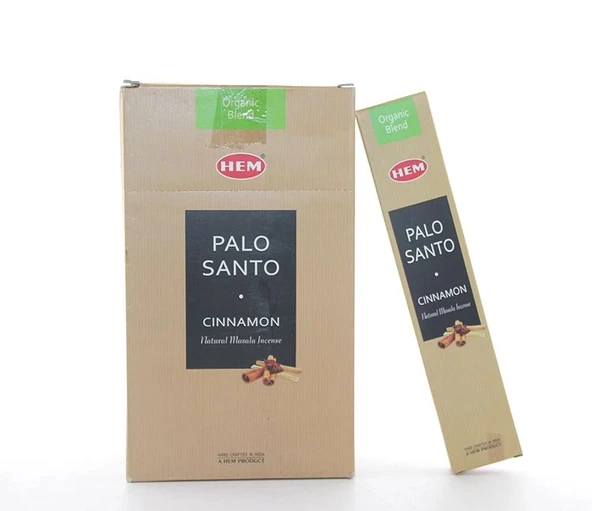 Hem Orgnaic Blend Series Palo Santo Cinnamon Masala Aromalı Çubuk Tütsü 15 Gr ürün görseli 1