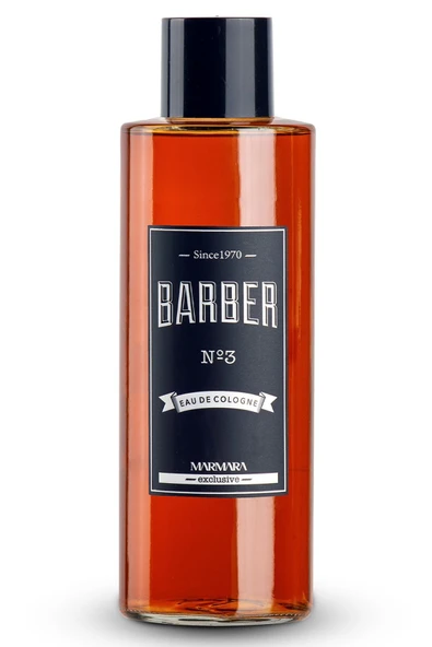 Barber Marmara No.3 Edc Kolonya Cam Şişe 500 ml ürün görseli 1