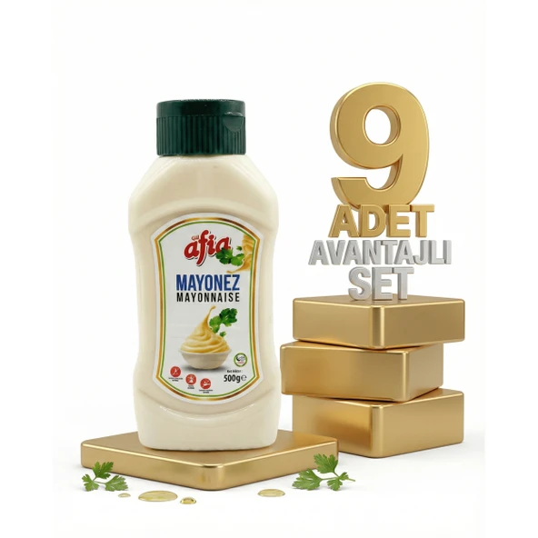 Afia Mayonez 9x500 Gr - Resim 2