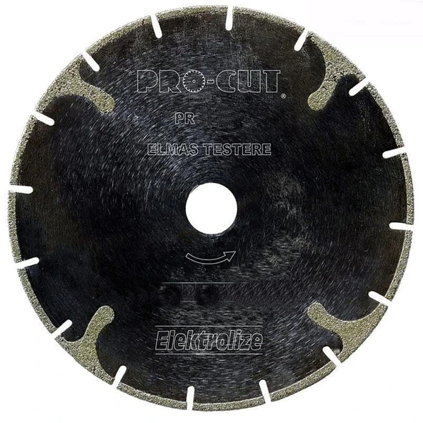 Pro-Cut 230 mm Elektrolize Granit Seramik Mermer Kesme Testeresi ürün görseli 1