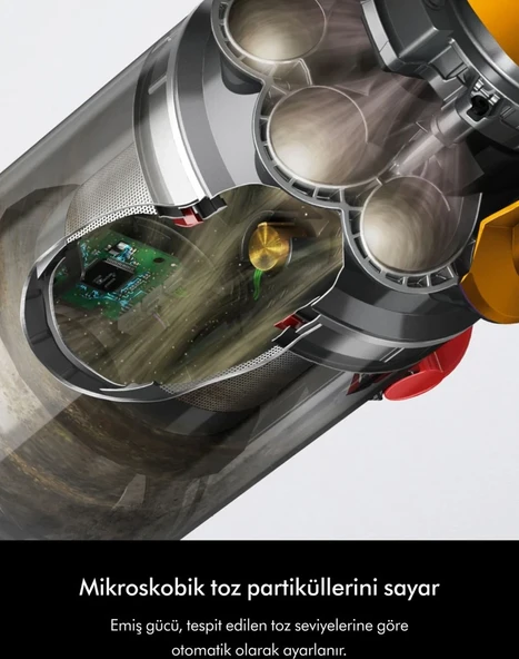 Dyson V12S Detect Slim Submarine Islak Kuru Şarjlı Dikey Süpürge ürün görseli 1
