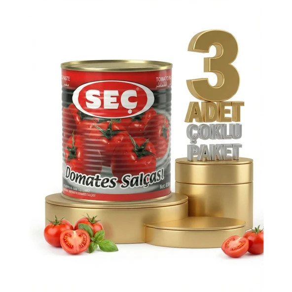 Seç Domates Salçası 3x830 Gr ürün görseli 1