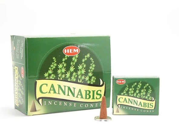 Cannabis Aromalı Konik Tütsü ürün görseli 1