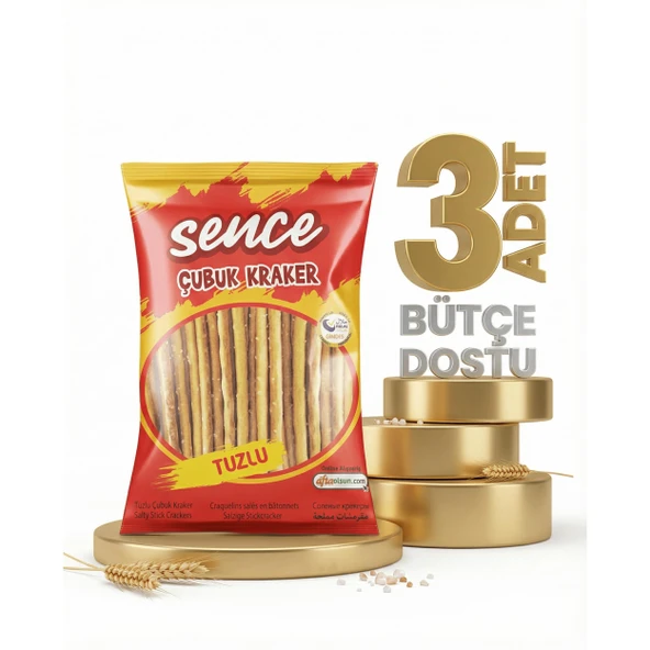 Afia Sence Tuzlu Çubuk Kraker 3x40 Gr ürün görseli 1