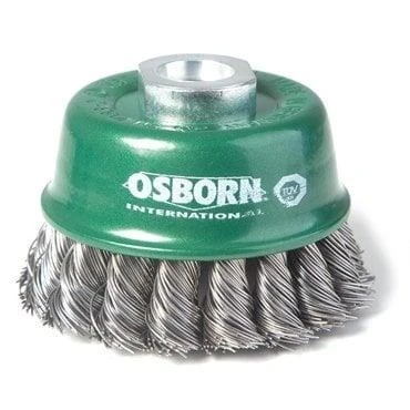 Osborn Pro Çanak Fırça Vidalı İnox D65 M14 0.50  mm ürün görseli 1