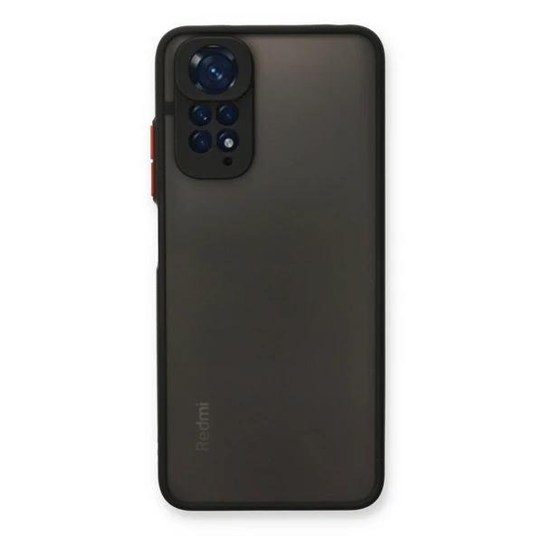 Xiaomi Redmi Note 11 Pro Kılıf Montreal Silikon Kapak - Siyah ürün görseli 1