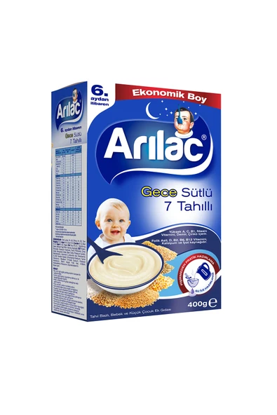 ARILAC Gece Sütlü 7 Tahıllı 400 gr ürün görseli 1