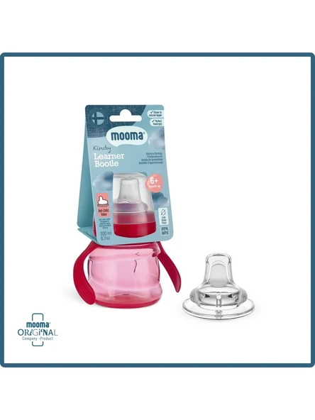 Mooma Kindy Damlatmaz Alıştırma Bardağı 6 Ay+ 200 ml ürün görseli 1