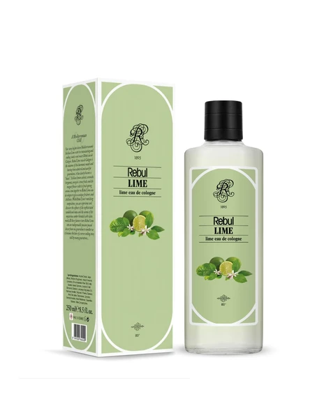 Rebul Lime 250 ml Kolonya Cam Şişe ürün görseli 1