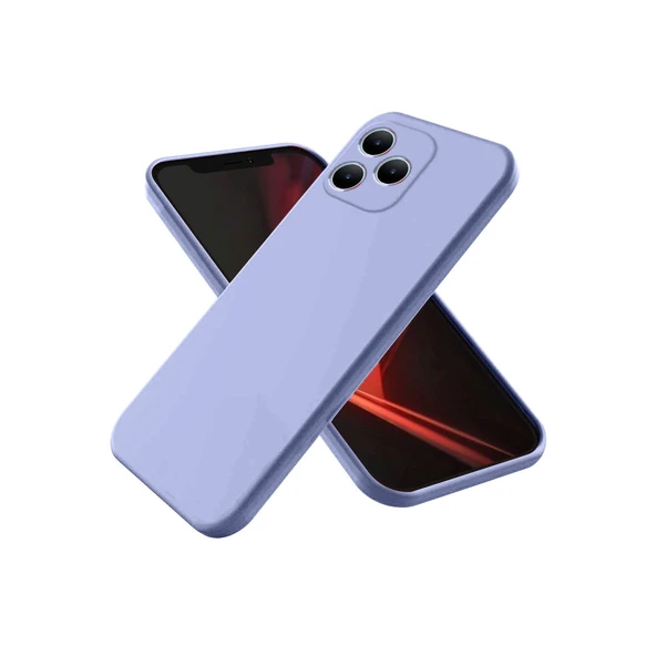 Realme Note 50 4g Kılıf First Silikon - Lila ürün görseli 1