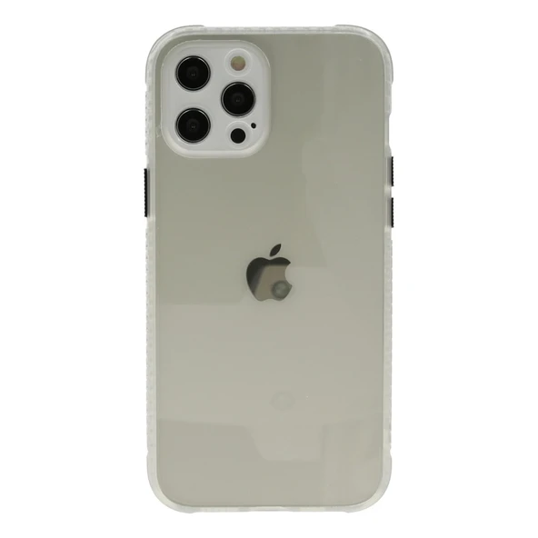 Apple İphone 12 Pro Kılıf Miami Şeffaf Silikon - Şeffaf ürün görseli 1