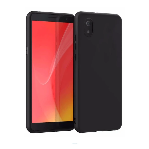 Tcl L7 Kılıf First Silikon - Siyah ürün görseli 1