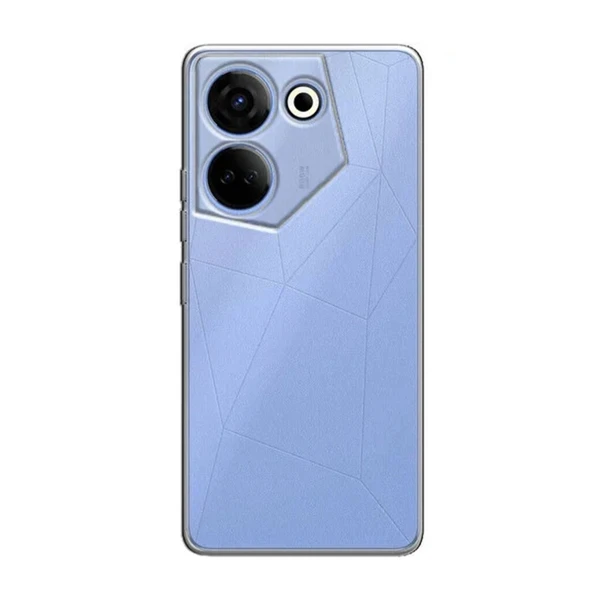 Tecno Camon 20 Pro 5g Kılıf Lüx Şeffaf Silikon ürün görseli 1