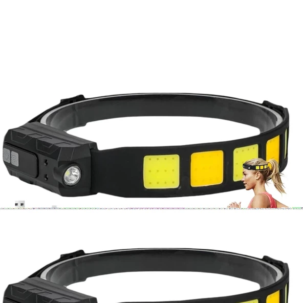 Sensörlü Cob Xpg Led Kafa Lambası Wt-066 ürün görseli 1