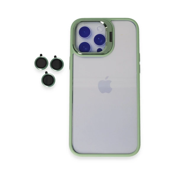 Joko Apple İphone 14 Pro Kılıf Roblox Lens Standlı Kapak - Yeşil ürün görseli 1