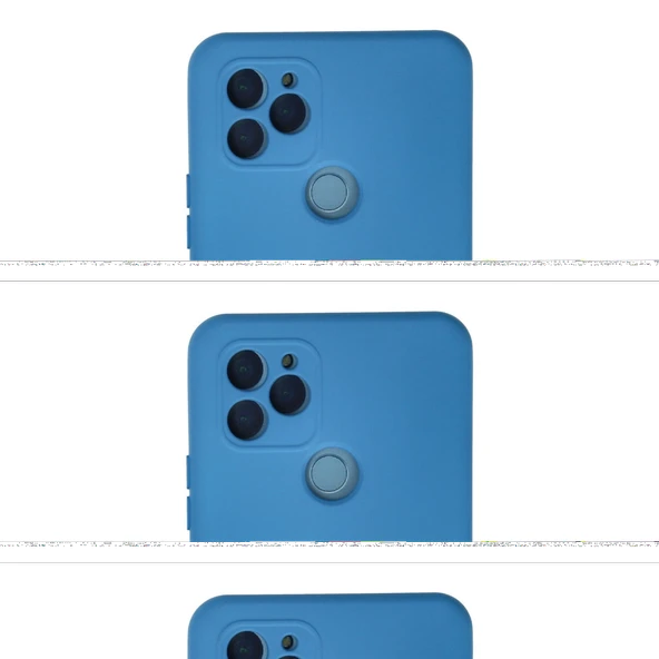 General Mobile Gm 21 Kılıf Nano İçi Kadife Silikon - Mavi ürün görseli 1