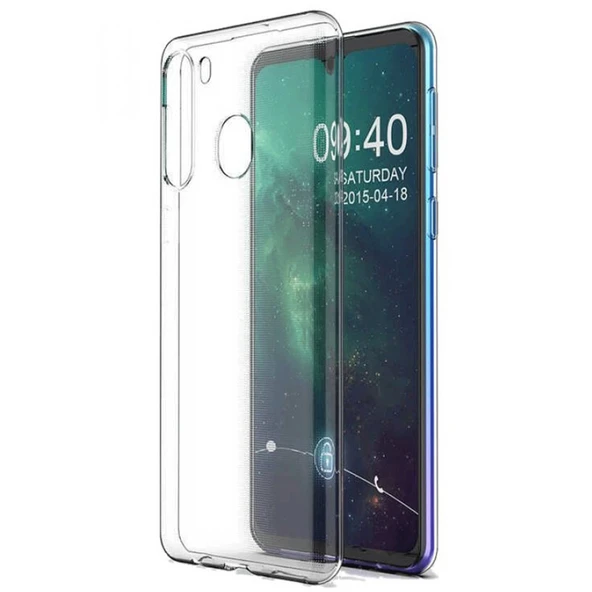 Samsung Galaxy A11 Kılıf Lüx Şeffaf Silikon ürün görseli 1