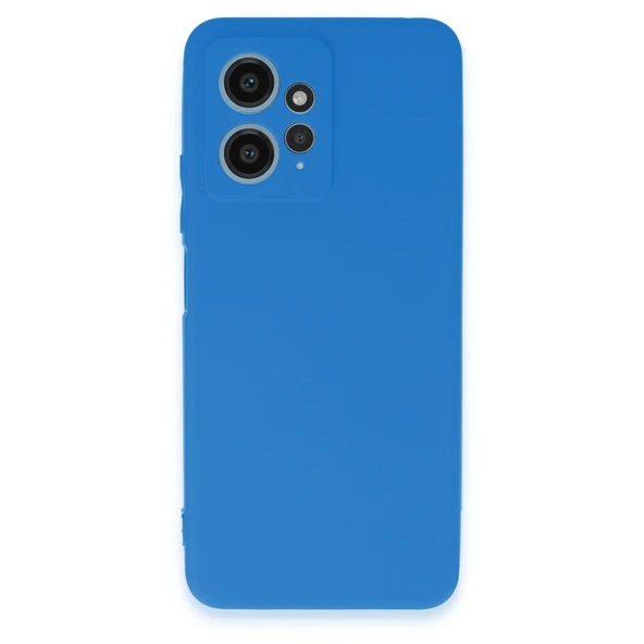 Xiaomi Redmi Note 12 4g Kılıf First Silikon - Mavi ürün görseli 1