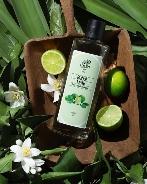 Rebul Lime 250 ml Kolonya Cam Şişe - Resim 2