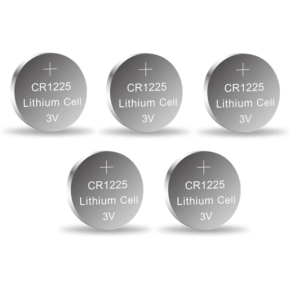Yuma CR1225 Süper Lityum 3V 5’li Kart Düğme Pil ürün görseli 1