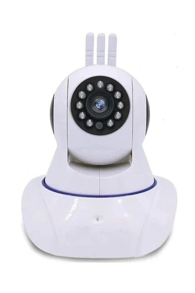 Gece Görüşlü Hd 360 Derece Wifi Ip Kamera Bebek Kamerası ürün görseli 1