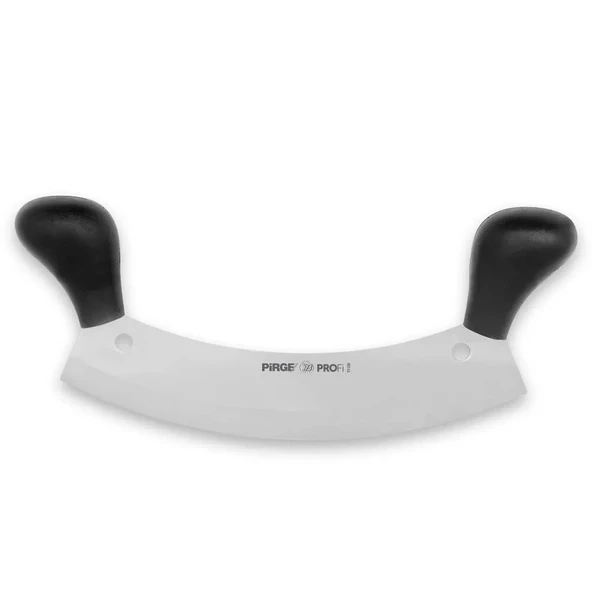 71120 Profi Kıyma, Pizza Satır, Zırh Bıçağı 26 Cm - Siyah Çift Saplı ürün görseli 1
