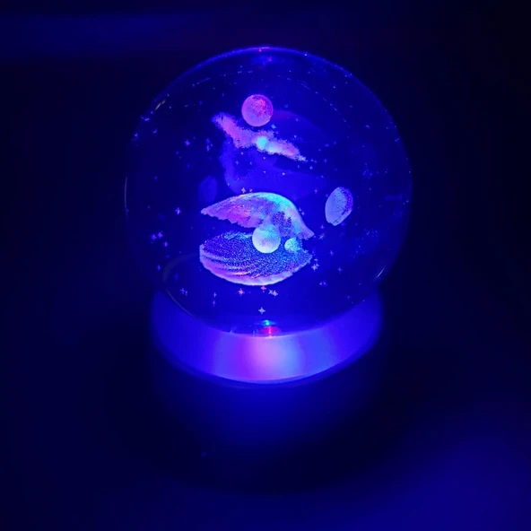 Kristal Cam Küre Işıklı ürün görseli 1