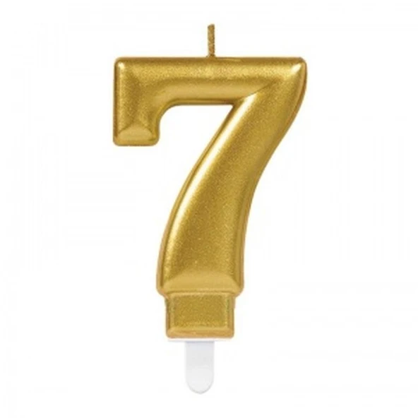 7 Rakam Mum Gold Renk ürün görseli 1