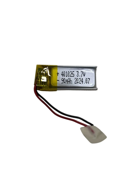 Sertec 401025 3.7v 90 Mah Li-polymer Pil (devreli/1.5a) ürün görseli 1