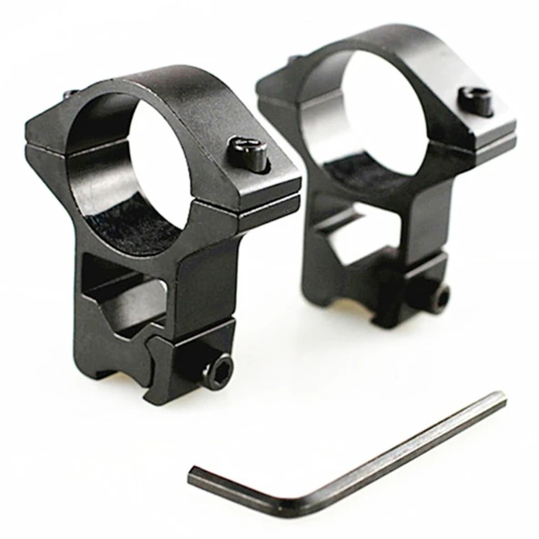 Dürbünü Lazeri Montaj Kelepçesi Çelik Alaşım 11Mm ürün görseli 1