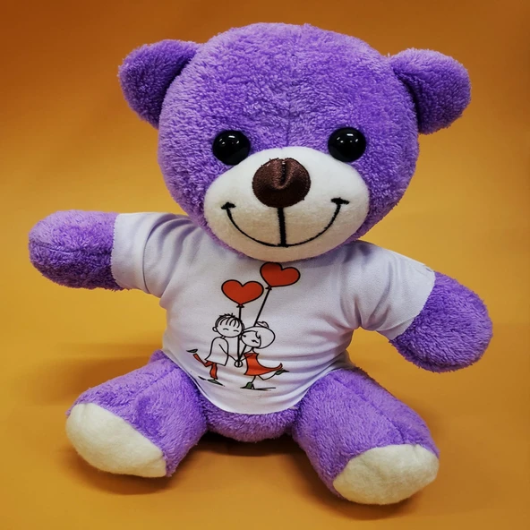 Tişörtlü Peluş Oyuncak Ayı ürün görseli 1