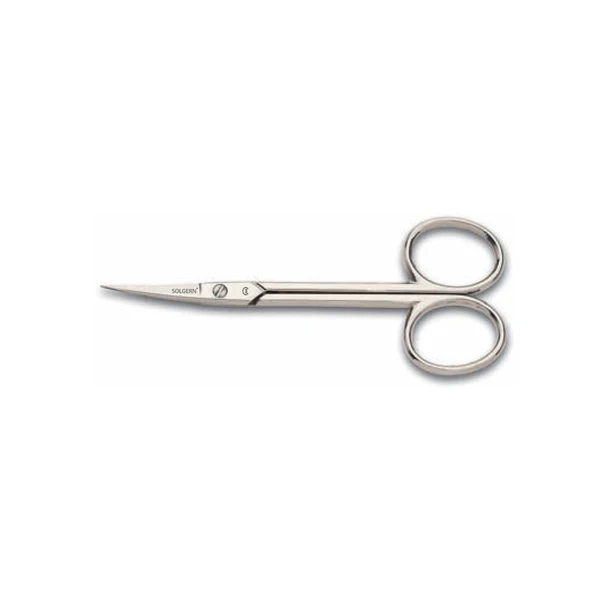 Rıza M-163 Nakış Makası No: 4 inç / 10,16 cm - Nikel Kaplama ürün görseli 1
