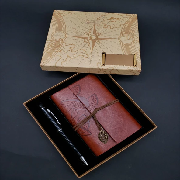 Defter ve Siyah Touchpen Kalem Seti ürün görseli 1