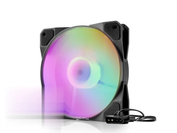 Kasa Fanı Rgb 12 Cm - Siyah HDX1517 ürün görseli 1