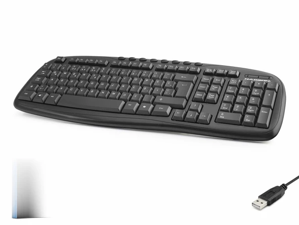 Multimedia Klavye - Siyah HDX2609 ürün görseli 1