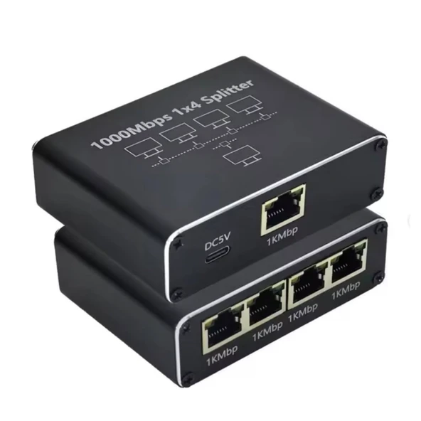 ZR889 Rj45 1To4 Gigabit Splitter ürün görseli 1